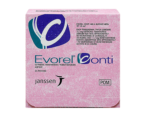 Buy Evorel Conti Patches Online Next Day Delivery Uk